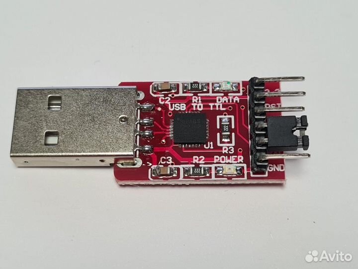 Преобразователь ET CP2102-6 USB-uart Red