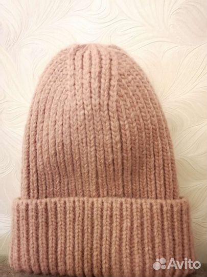 Шапка и шарф женский