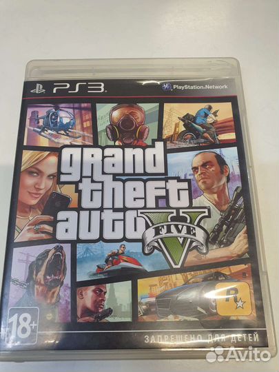 Диск Playstation 3 GTA V/ GTA 5
