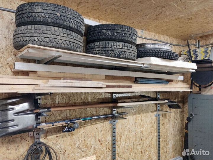 Система хранения для гаража полки консоли стеллажи