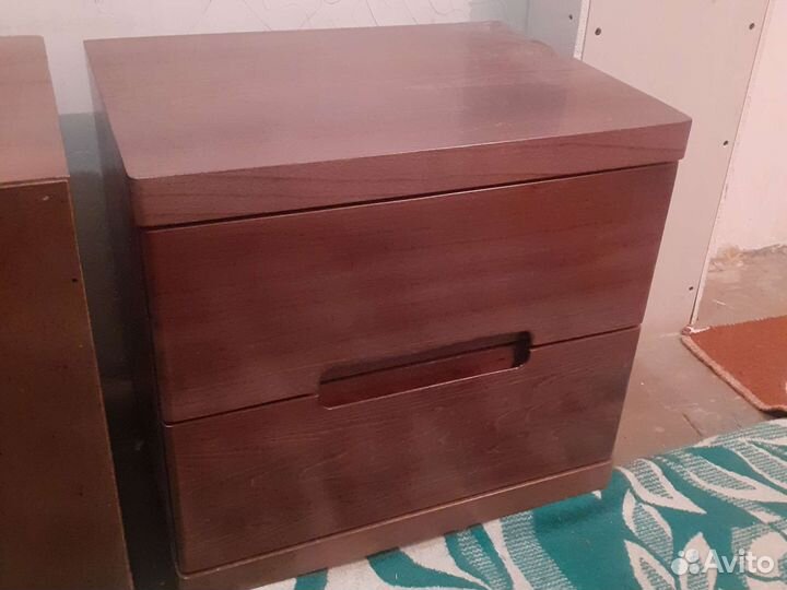 Тумба прикроватная массив из бука