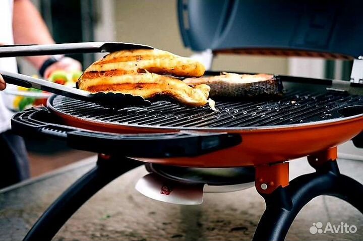 Газовый гриль O-grill 500 black-gold
