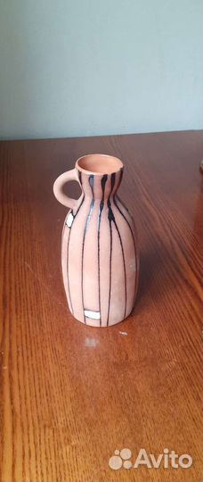 Винтажная Ваза СССР кувшин Полоски