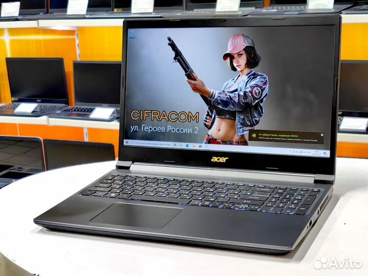 Игровой Acer 15.6''IPS core i7 9Th 16GB GTX1650