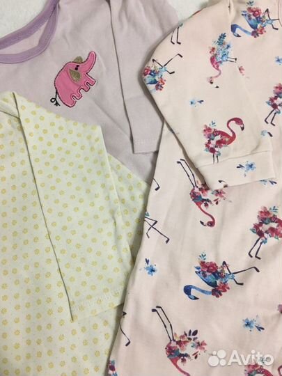 Вещи пакетом на девочку 80