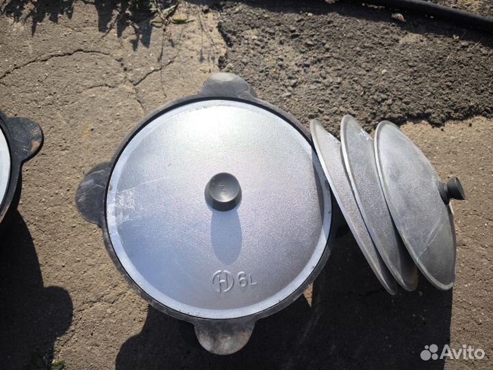 Казан чугунный узбекский 22литра с печкой