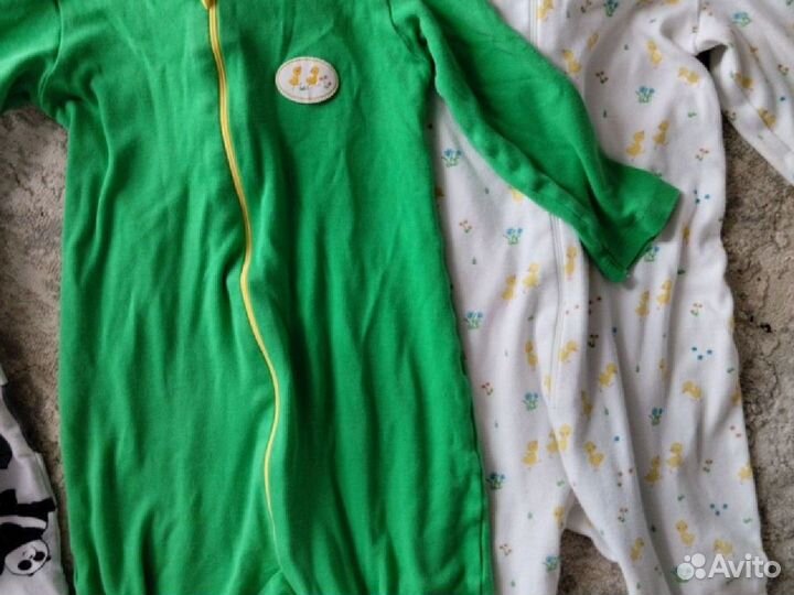 Комбинезоны слипы на молнии