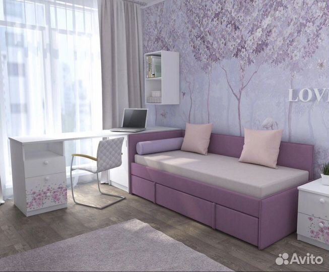 Кровать диван подростковая детская (магазин)
