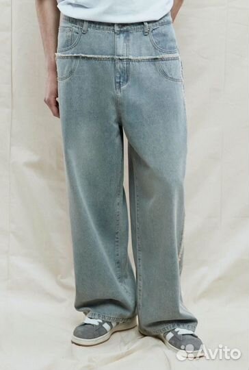 Джинсы широкие (новые)