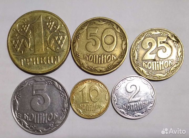 Монеты Украины
