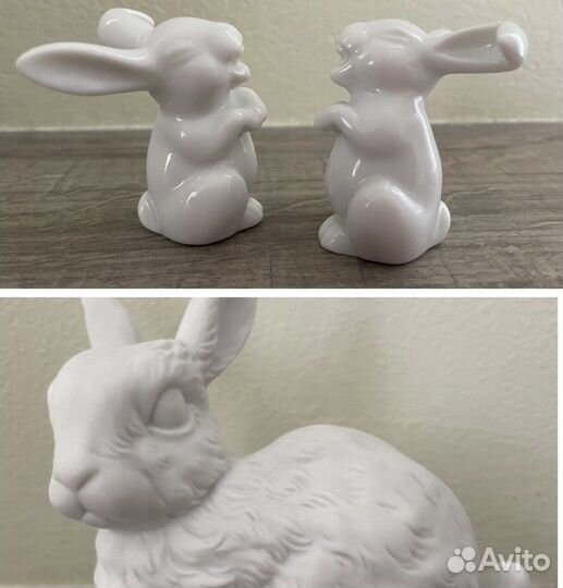 Фарфоровая статуэтка заяц Rosenthal