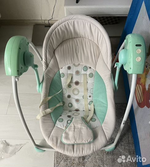 Детские электронные качели