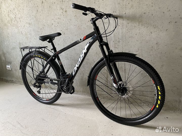 Горный велосипед 27.5 с багажником Новый