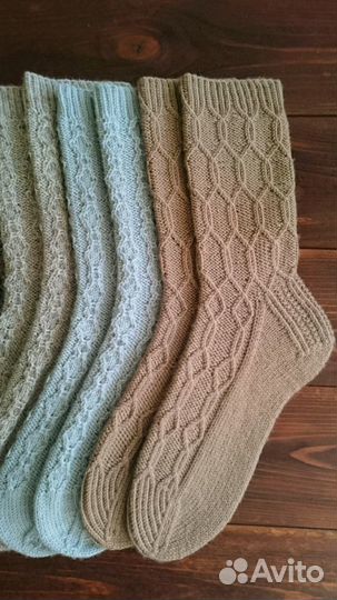 Носки вязаные