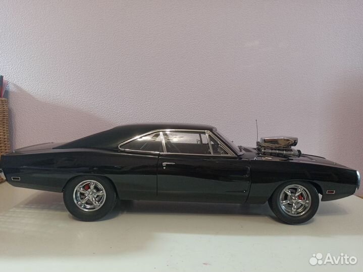 Модель 1:8 dodge charger форсаж