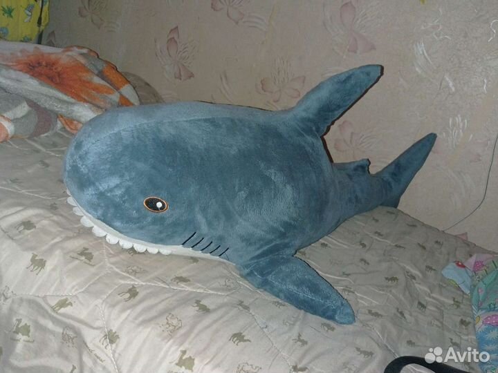 Акула из икеи 110 см