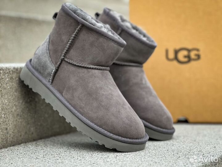 UGG Classic Mini Boot II Grey