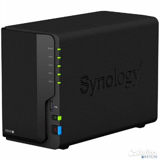 Synology DS220+ Сетевое хранилище DC 2,0ghzcpu/2GB