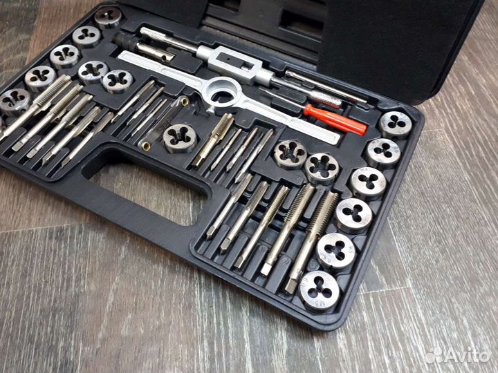 Набор метчиков и плашек м3-м12