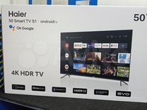 Телевизор Haier 50" SMART TV S1, UHD 4K