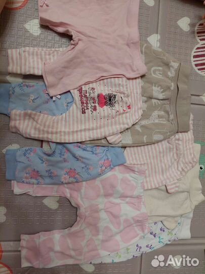 Детские вещи пакетом 68 74 80