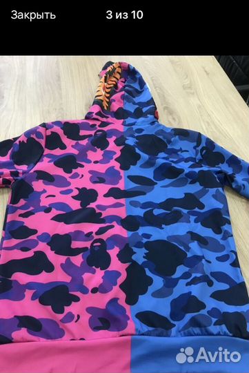 Кофта Bape Shark