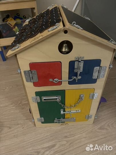 Бизиборд домик большой