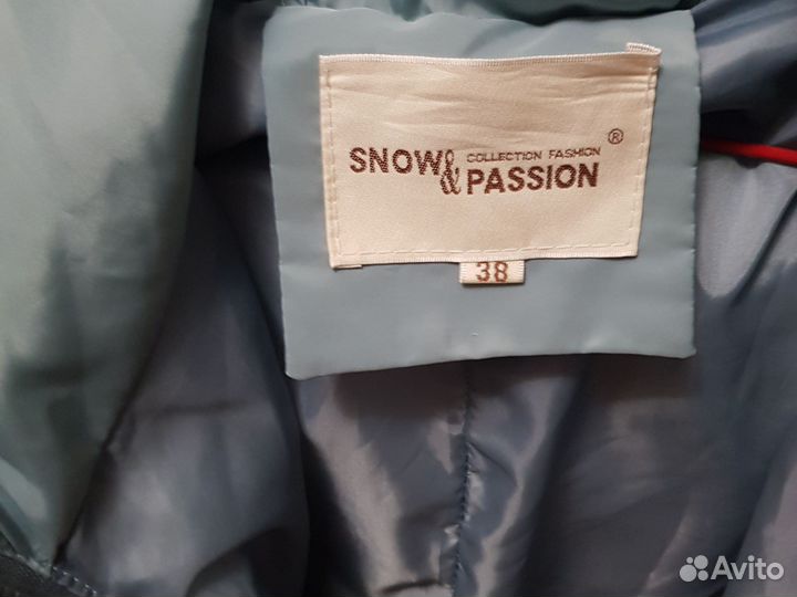 Пуховик женский новый