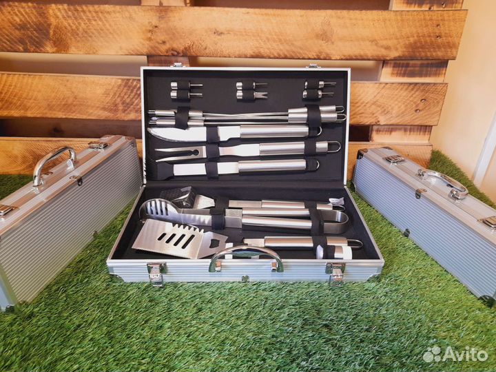 Набор для барбекю в кейсе
