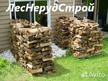 Дрова колотые березовые 4м3