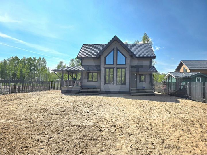 Дом 148 м² на участке 8 сот.