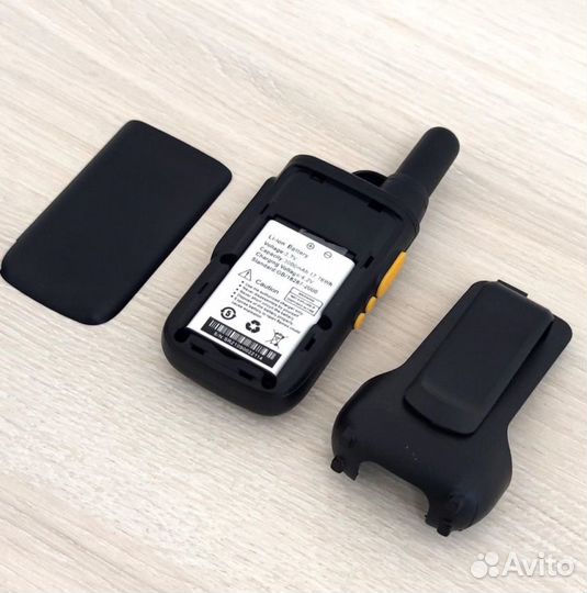 Легкая рация с наушником, комплект 2 штуки