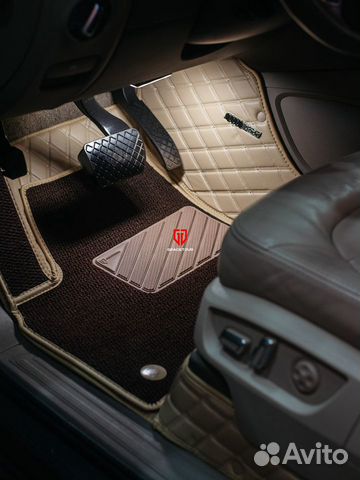 Автоковрики из экокожи 3Д