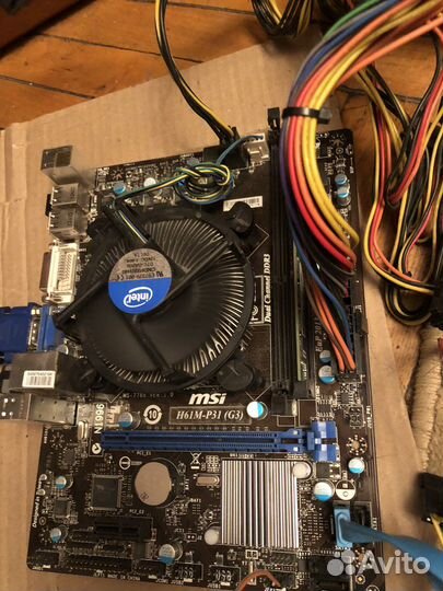 Материнские платы gigabyte, msi (1155)