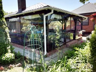 Мягкие окна на террасу