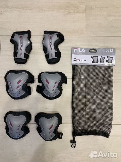 Защита набор fila из 3-х предметов, размер S