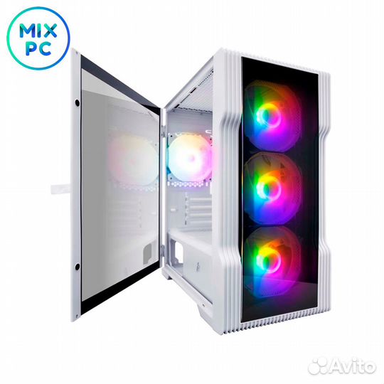 Корпус 1stplayer trilobite T3-G White T3-G-WH-4F1