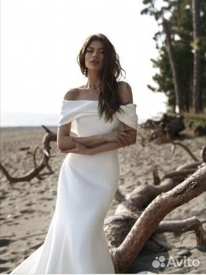 Свадебное платье «Стелла» рыбка, Романова, 44