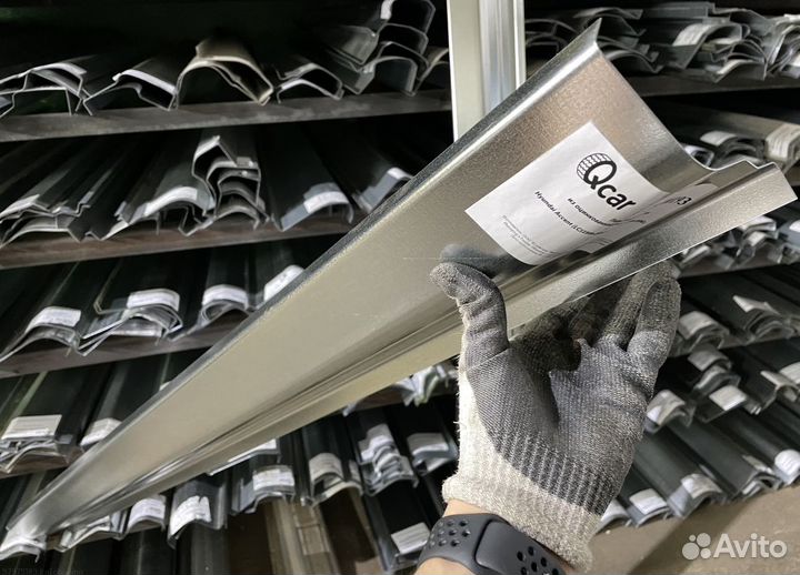 Порог правый Hyundai Accent 1999-2010 (1мм)