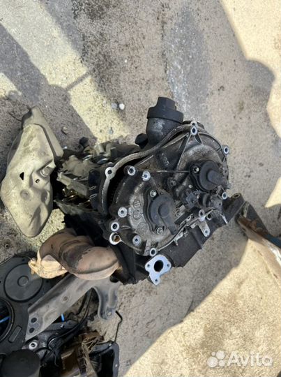 Гбц левая M272 в сборе муфты крышки mercedes