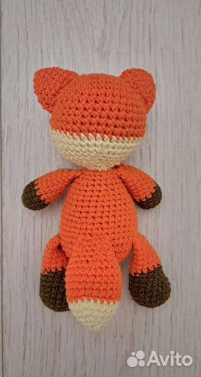 Лисёнок игрушка ручной работы