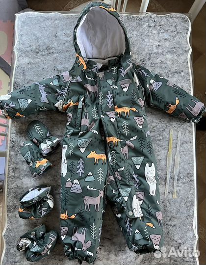 Зимний комбинезон crokid 80 86