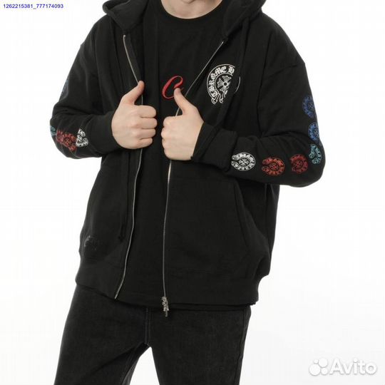 Зип худи Chrome Hearts эксклюзив (Арт.65965)