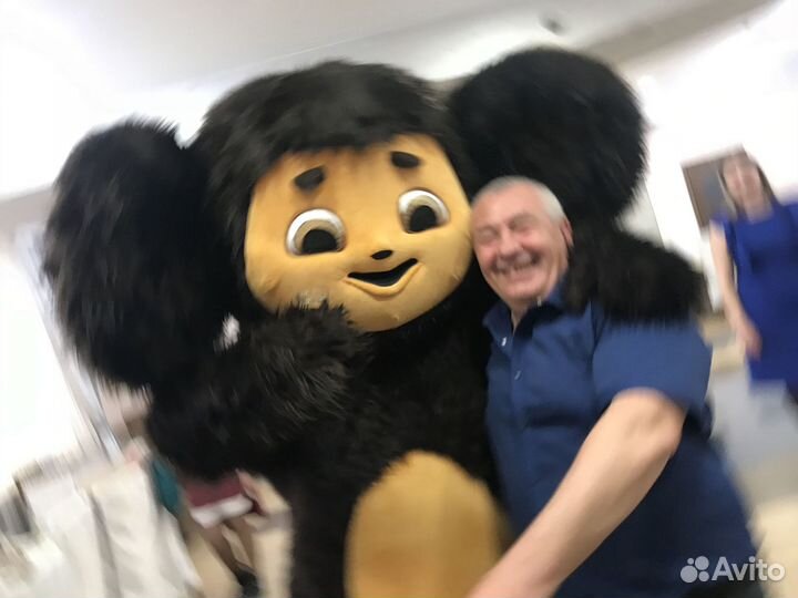 Поздравление от Чебурашки