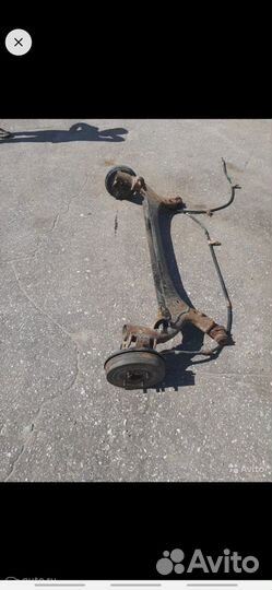 Задняя балка Тойота Приус 2001г., 1NZ, NHW11