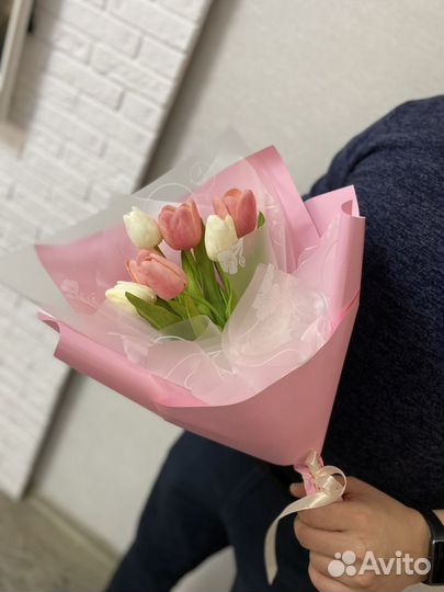 Букет из мыльных цветов