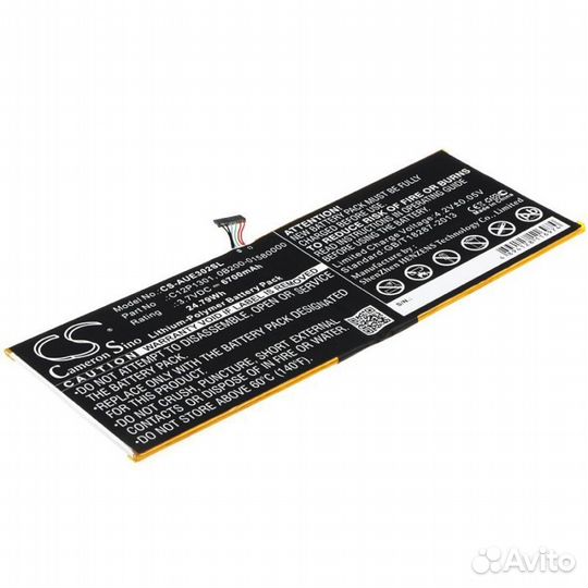 Аккумулятор CS-AUE302SL к Asus MeMO Pad FHD 10 ME3