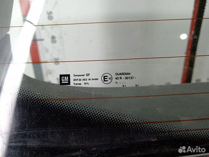 Крышка (дверь) багажника для Opel Vectra C