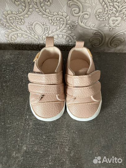 Пинетки-кеды для девочки