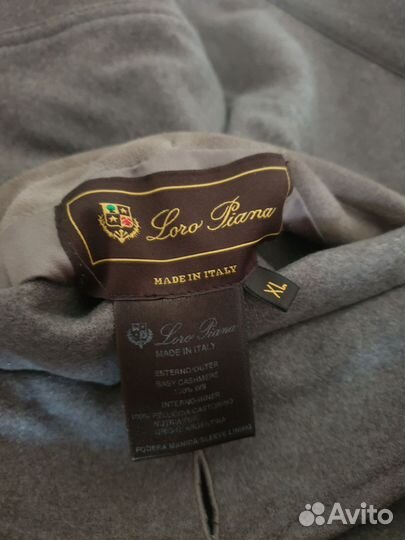 Loro Piana Baby Cashmere оригинал куртка на меху